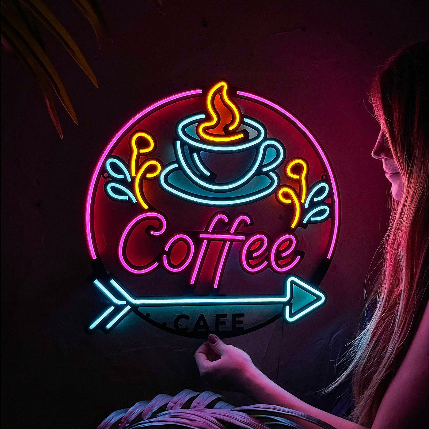 Neon Coffee 1