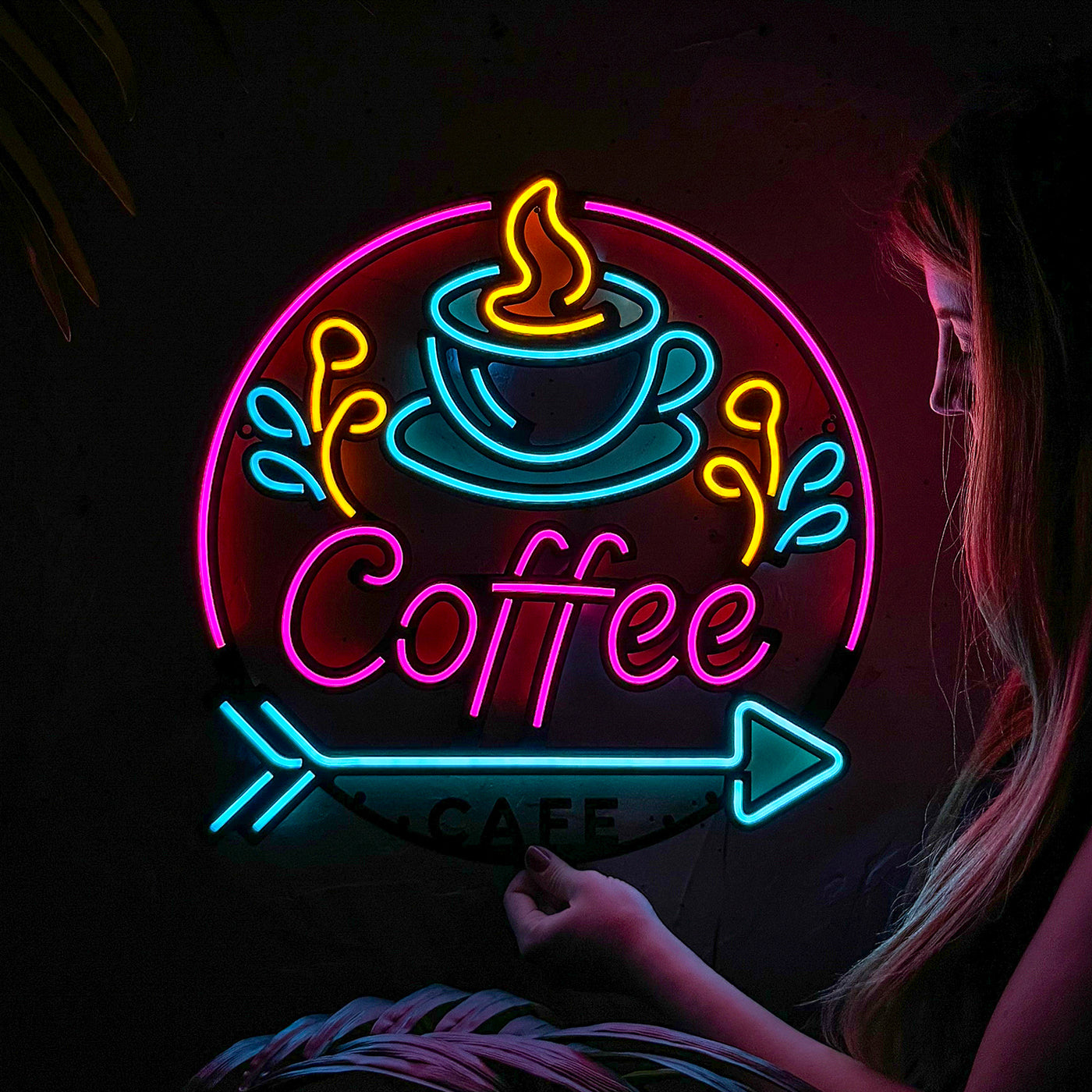 Neon Coffee 1